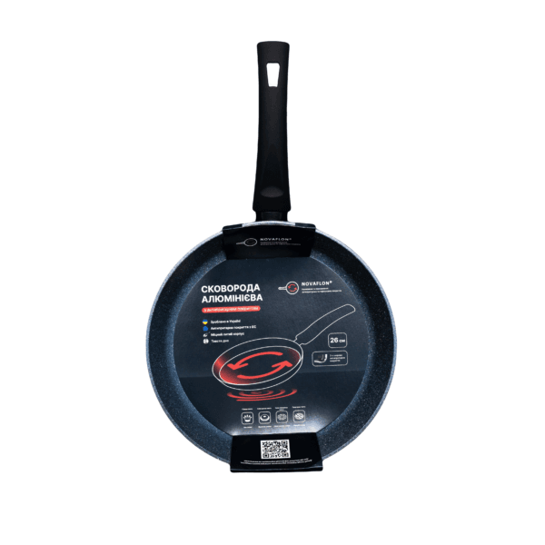 Non-stick Frying Pan Novaflon Blue Stone Ø26 cm (SC-28) - Image 3