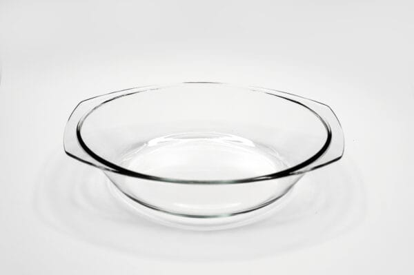 Heat-resistant glass roasting dish 3.8 L with lid (SC-38) - Image 3