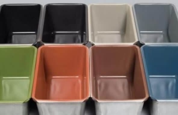 Non-stick coatings: PTFE, PFA, FEP